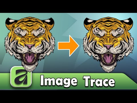 Видео: Affinity | Как использовать Image Trace | Новое обновление | Учебное пособие по векторному цифров...