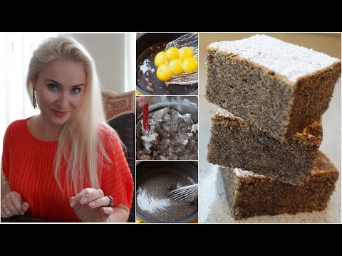 Видео: МАК вместо муки! СуперМАКОВЫЙ пирог - Воздушный КАК ПУХ!