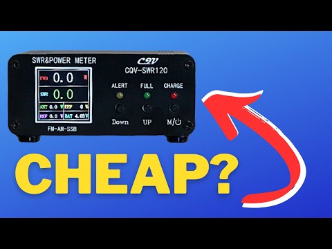 Видео: CQV-SWR120 — этот доступный измеритель КСВ/мощности действительно хорош?