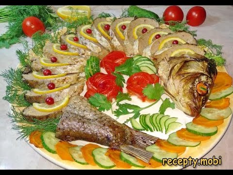 Видео: Фаршированный карп запеченный в духовке