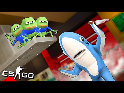 Видео: МАНЬЯК АКУЛА VS БАҚА БОЛЫП КЕТКЕН NONIKZ & TAKO & LORD NANA ◆ CS:GO