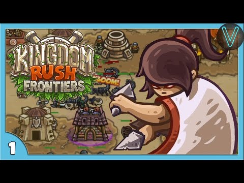 Видео: НОВАЯ ЧАСТЬ, НОВЫЕ ГЕРОИ! 1, 2, 3, 4 УРОВНИ / Эп. 1 / Kingdom Rush Frontiers