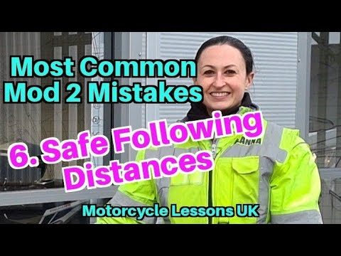 Видео: Наиболее распространённые ошибки в мотоциклах Mod 2 [6. Безопасная дистанция следования]
