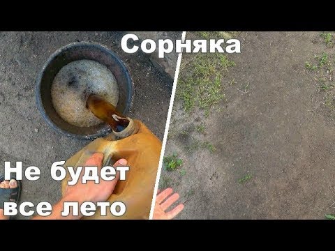 Видео: КАК НА ВСЕ ЛЕТО ИЗБАВИТСЯ ОТ СОРНЯКА.Как быстро и дешево избавится от сорняков.