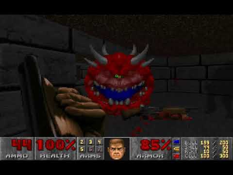 Видео: Doom 2 прохождение 5-6 Жгём патроны