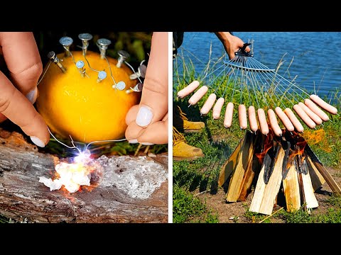 Видео: 🏕️ Умные Идеи Для Кемпинга Во Всех Условиях Чтобы Помочь Вам Выжить 🏕️