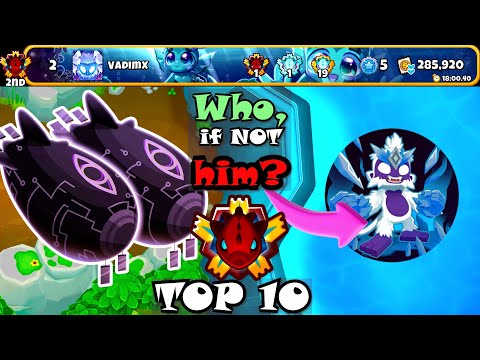 Видео: TOP 10 | Normal Ranked Phayze | Least Сash : 285,920$ | Flooded Valley | BTD6 Boss Tutorial