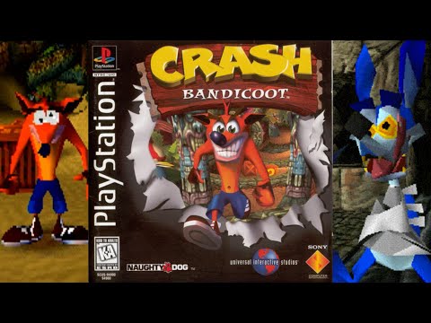 Видео: Crash Bandicoot прохождение (PS1)