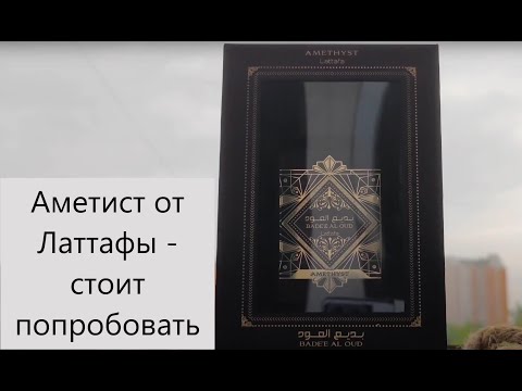 Видео: Арабы! Bade'e Al Oud Amethyst Lattafa #электропарфюмер #маркинпарфюмрф