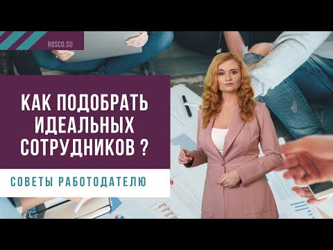 Видео: Советы работодателю: как подобрать идеальных сотрудников