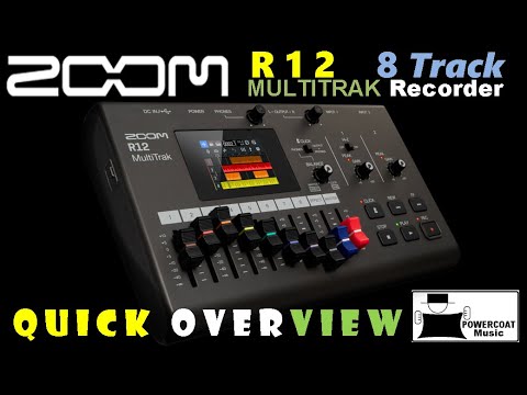 Видео: Регистратор ZOOM R12 MultiTrak: краткий обзор