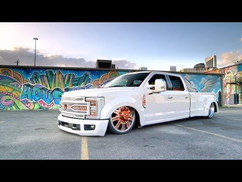 Видео: Мастерская Extensive - пневмоподвеска Ford F350 и выхлоп Carrera 911 для женщины