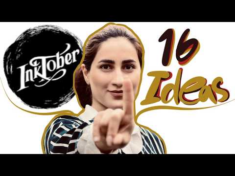 Видео: 16 новых способов подготовиться к Inktober 2025