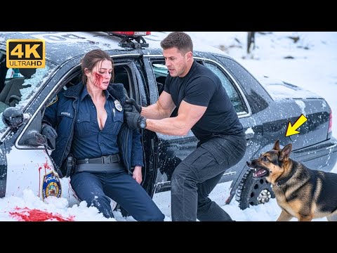 Видео: Отец одиночка нашёл умирающую полицейскую — то, что он и его пёс сделали, шокировало всю полицию!