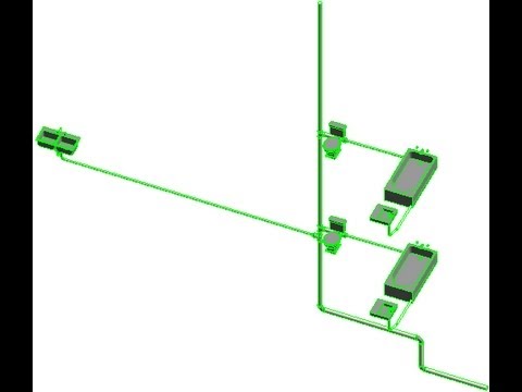 Видео: Процесс моделирования внутренней канализации в Autodesk Revit MEP