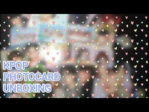 Видео: 💌 Распаковка K-pop карт 💌