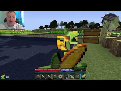 Видео: Minecraft - ПЕЩЕРОЗАВРЫ 8 БИТ - 12 - С пищей понял ОСОЗНАЛ )