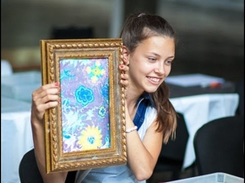 Видео: Эбру на холст