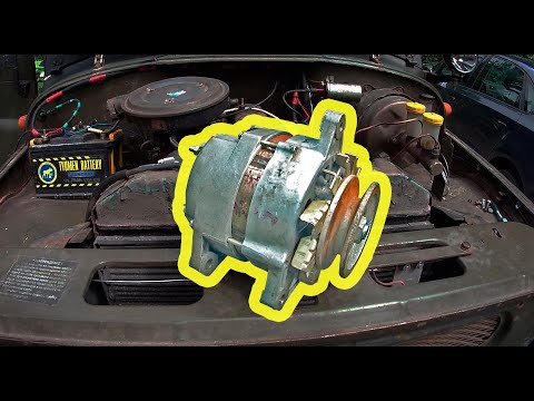 Видео: Замена генератора на УАЗ и подключение г250: почему не сработал мощный генератор