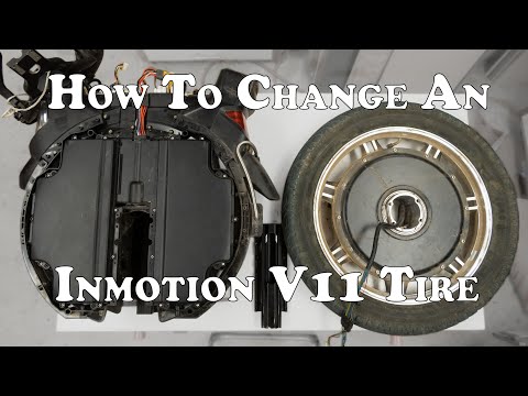 Видео: Как заменить шину Inmotion V11