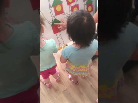 Видео: Итоговое занятие в первой младшей группе