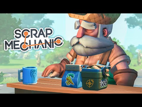 Видео: БАЗА ТОРГОВЦА в Scrap Mechanic