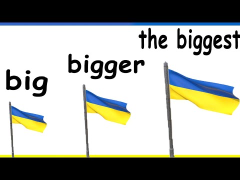 Видео: СТУПЕНІ ПОРІВНЯННЯ ПРИКМЕТНИКІВ В АНГЛІЙСЬКІЙ - Англійська з Нуля 14