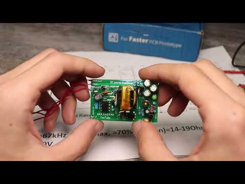 Видео: Мини блок питания на FSDM311