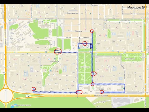 Видео: Экзаменационный маршрут Чкалова ГИБДД №1 Юго-Западный район Екатеринбург