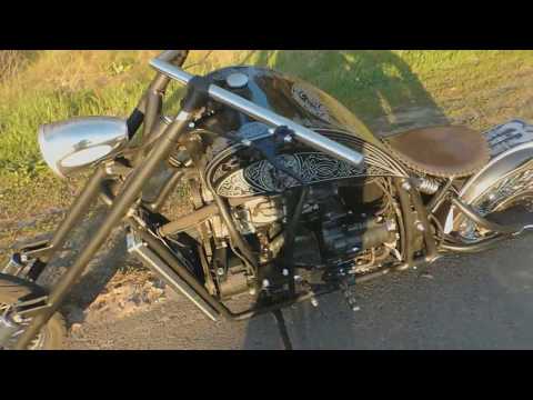 Видео: Мотоцикл с двигателем ваз 2108 Steel Hogs MCC Rylsk