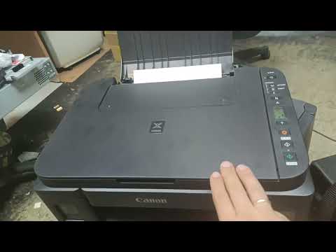 Видео: Canon g3411 калибровка печатающей головки