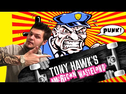 Видео: Олдскул в Глаз Попал • Tony Hawk's American Wasteland прохождение