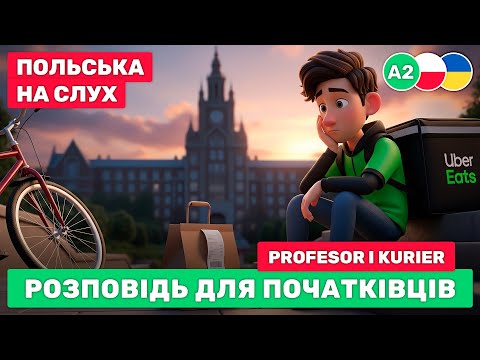 Видео: Слухай і РОЗУМІЙ польську 🇵🇱 // Вчи польську ЛЕГКО і без стресу // 🎓 Profesor i kurier (А2)