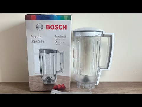 Видео: Блендерна чаша Bosch MUZ5MX1