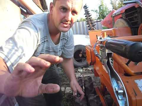 Видео: траншеекопатель японский KAWABE