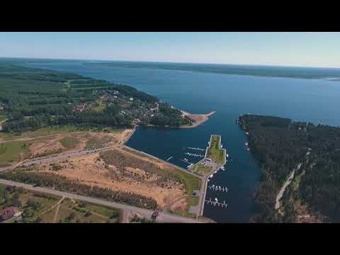 Видео: Полеты над Бухтой Коприно, Ясенево (Рыбинский район)