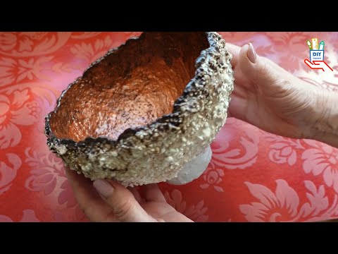 Видео: ♻️Фактурный  декор нашла на дороге...