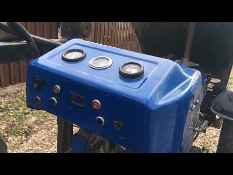 Видео: Электрика на мототрактор или как провести выходные!!!)))