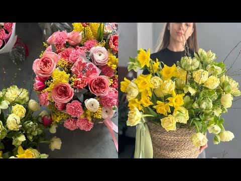 Видео: 8 марта🌸 рабочие будни флориста✨
