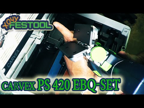 Видео: #Festool #Маятниковый #лобзик #PS #420 #EBQ #Set #CARVEX #576620