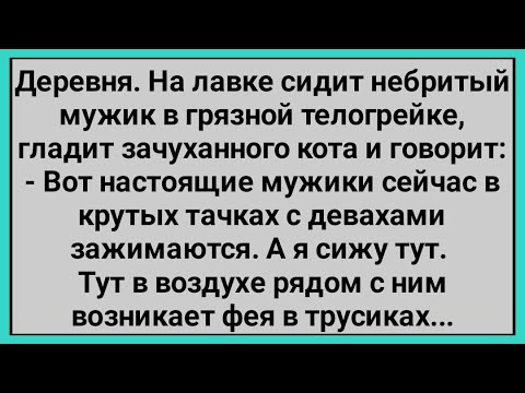 Видео: Как Деревенскому Мужику Фея Помогала! Сборник Свежих Смешных Анекдотов!