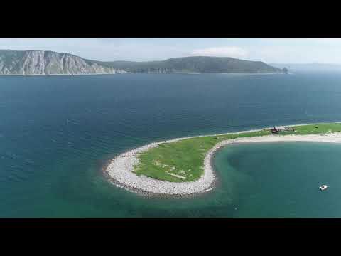 Видео: Магадан 19 июля 2025г  полет 2 по острову Рыбачий сильный встречный вечер  DJI 0247