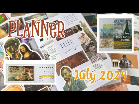 Видео: оформление ежедневника на июль 2024 · bullet journal · plan with me✎