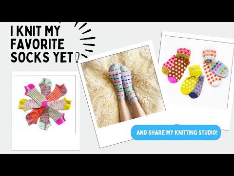 Видео: Я только что связала ЛУЧШИЕ носки, которые я когда-либо делала!!!