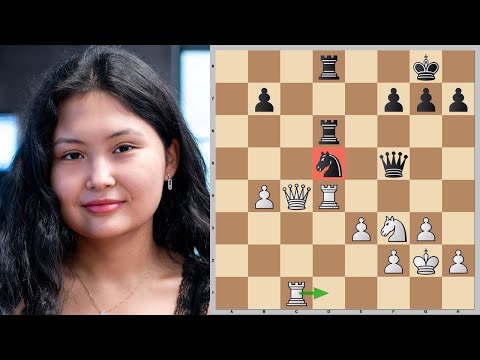 Видео: СМЕРТЕЛЬНАЯ СВЯЗКА Бибисары Асаубаевой! FIDE Grand Swiss 2025 (5 тур) | Шахматы