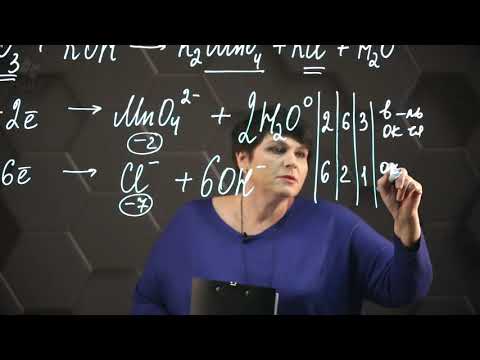 Видео: Составление ур-й окислительно-восст. реакций методом ионно-электронного баланса. 3ч. 10 класс.