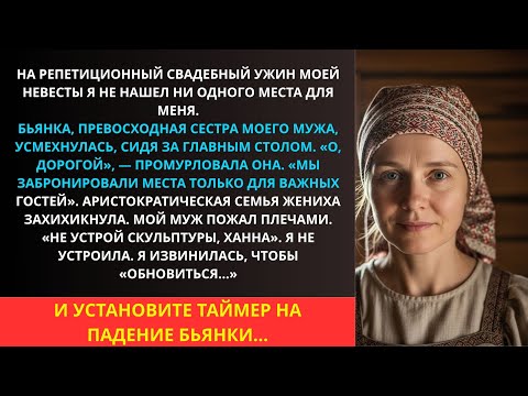 Видео: Меня унизили на свадьбе — я отомстила так, что они не забудут никогда.