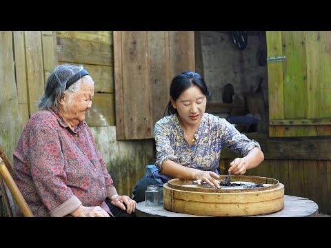 Видео: Снадобье из черного женьшеня и лонгана|Девять раз пропаривания и девять сушки, время идет медленно.