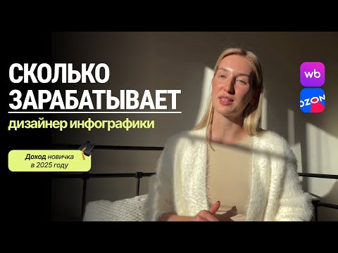Видео: 🎓Инфографика С НУЛЯ: сколько можно заработать новичку в 2025 году
