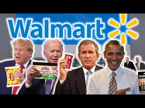 Видео: Президенты США идут в Walmart